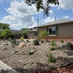 Front yard landscaping