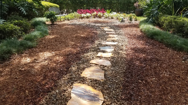 Mulch installation