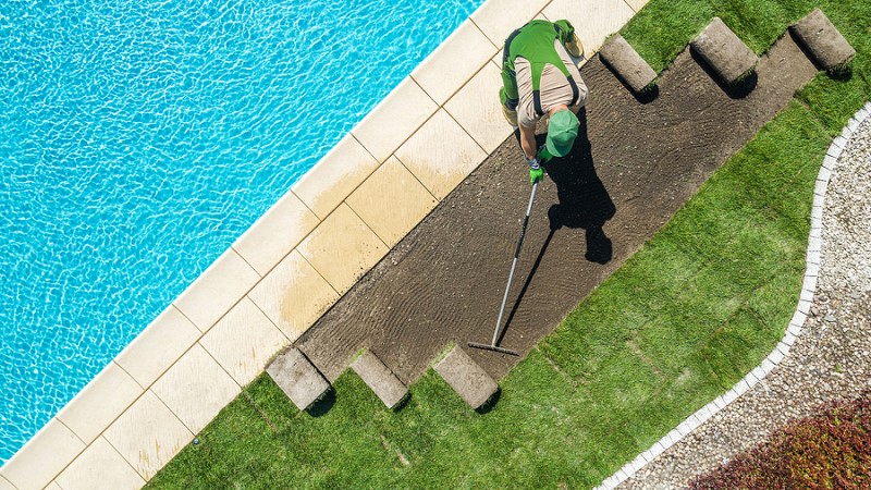 New lawn installations