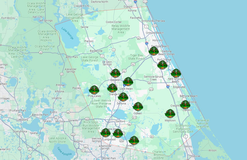 Our Florida Service Areas