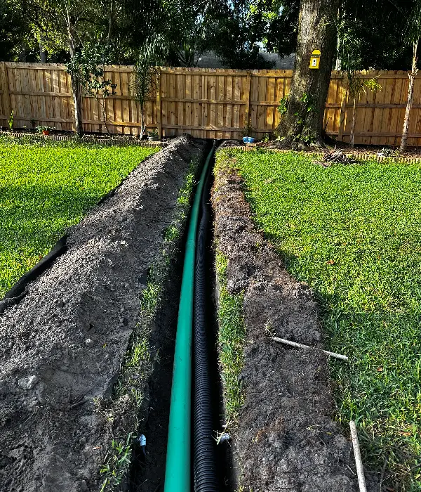 French Drain Installation