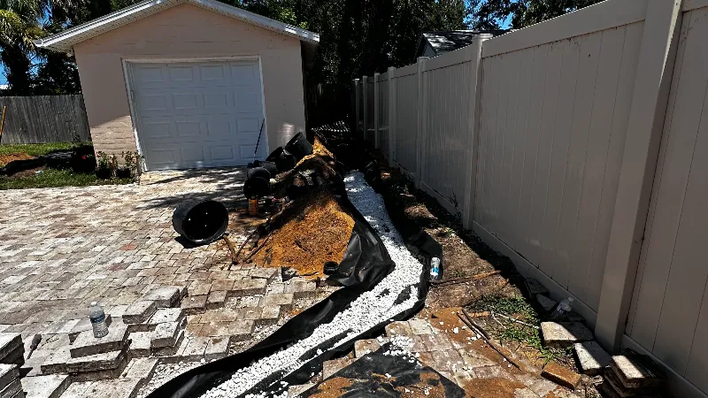 how to fix drainage problem on my driveway