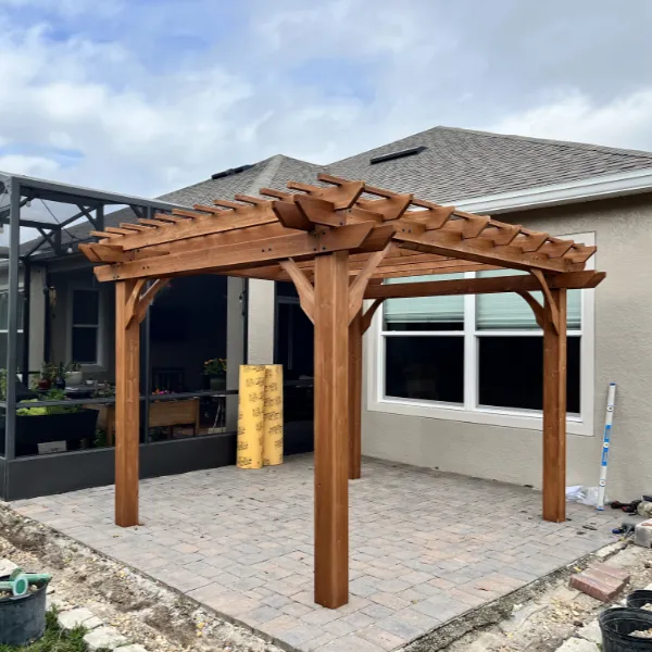 What is included with our pergola or gazebo project?